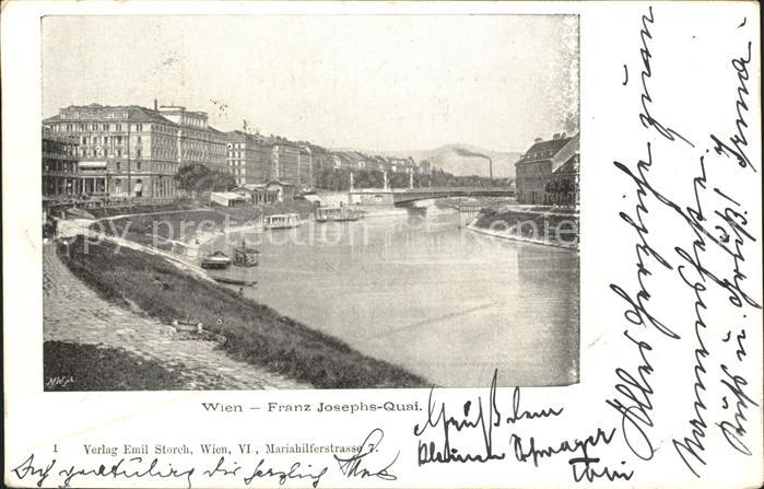 WIEN AT Franz Josefs Quai