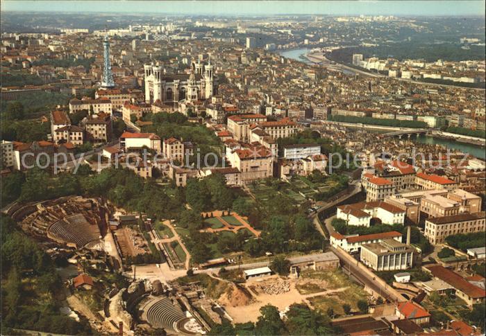 Lyon France Fliegeraufnahme