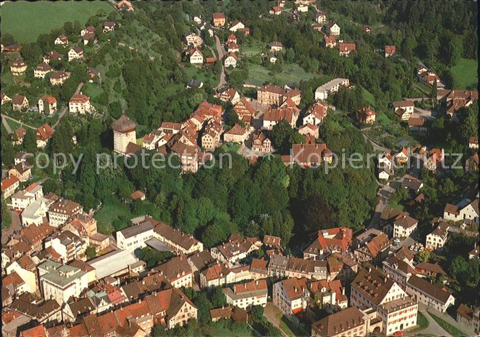 Bregenz Vorarlberg Fliegeraufnahme Altstadt