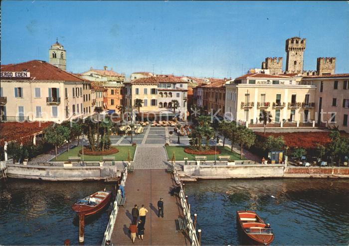 Lago di Garda Sirmione Platz Carducci
