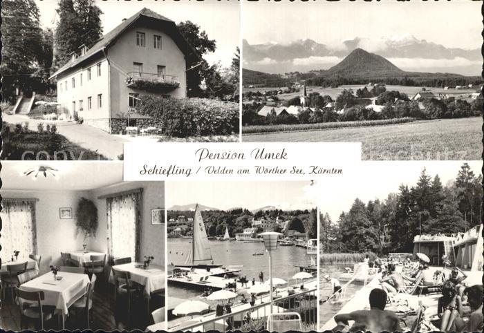 Schiefling See Pension Umek Hafen Panorama Seebad