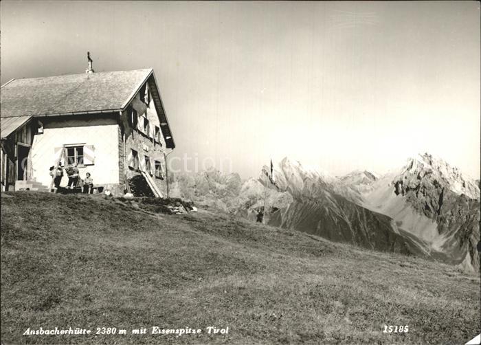 Ansbacherhuette Eisenspitze