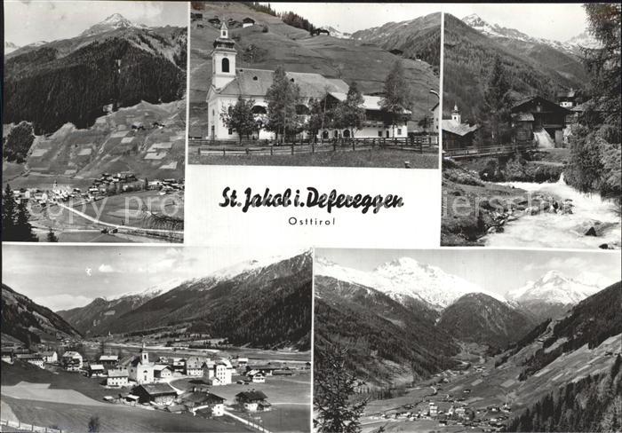 St Jakob Defereggen Stadtansicht Kirche