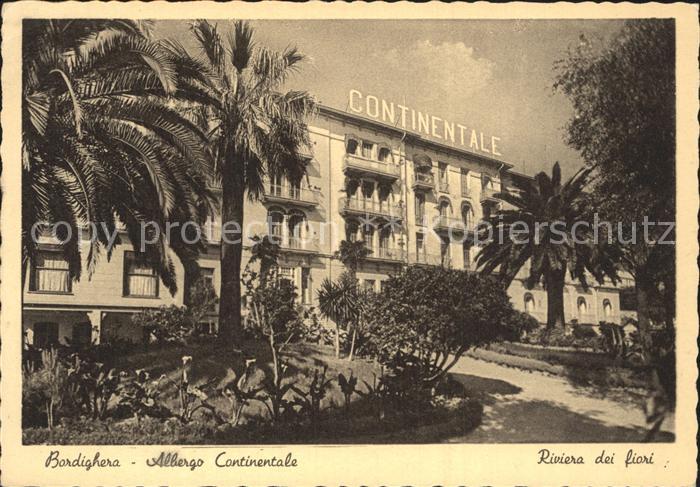 Bordighera Hotel Albergo Continentale