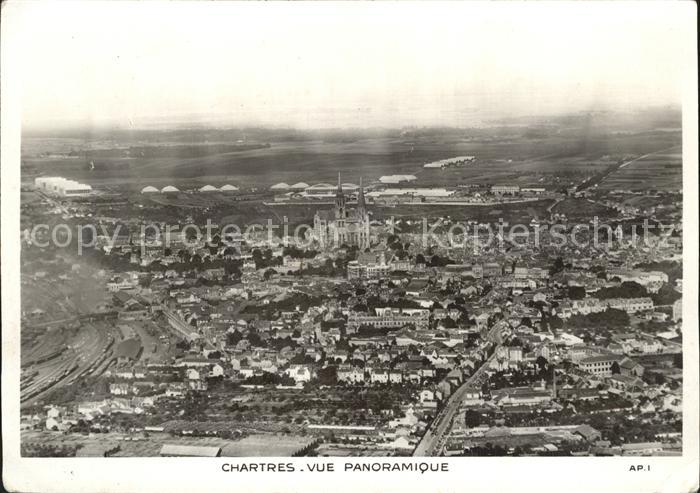Chartres 28 Fliegeraufnahme