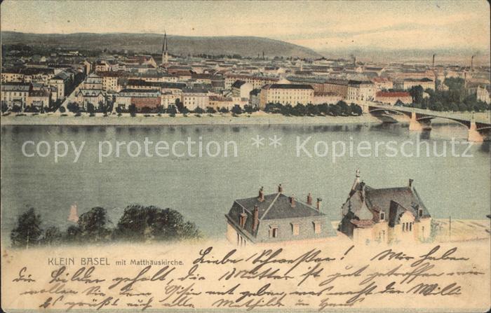 Basel BS mit Matthaeuskirche