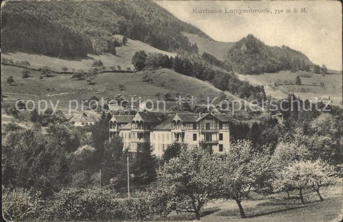 Langenbruck Basel Land Kurhaus Langenbruck
