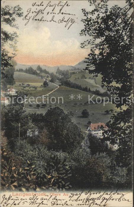 Langenbruck Basel Land Obere Au