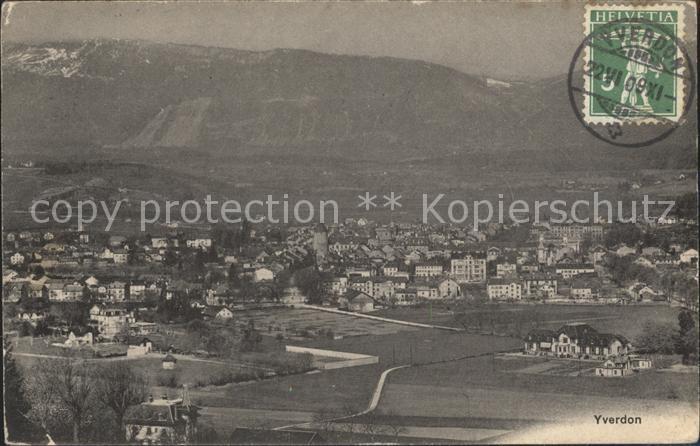 Yverdon VD Totalansicht