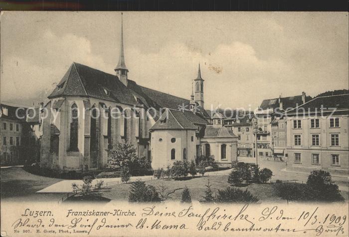Luzern LU Franziskaner Kirche