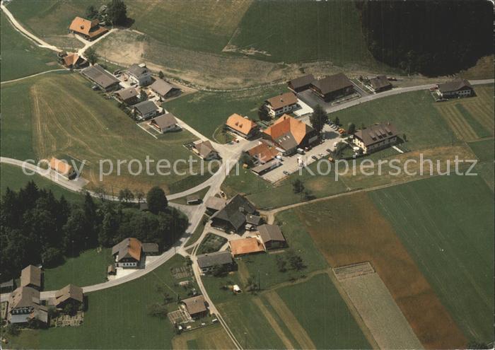 Heidbuehl Eggiwil Dorfkaeserei Hotel Hirschen Metzgerei Fliegeraufnahme
