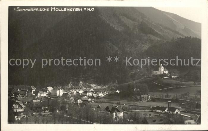 Hollenstein Ybbs Niederoesterreich Stadtansicht