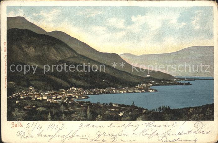Salo Lago di Garda Stadtansicht