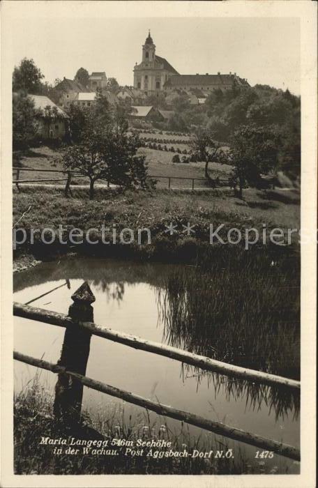 Aggsbach-Dorf Maria Langegg