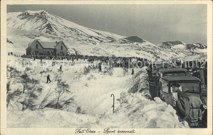 Etna Italien Sport invernali