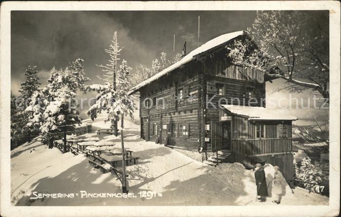Semmering Niederoesterreich Pinckenkogel