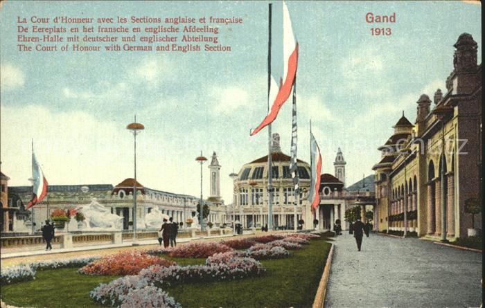Gand Belgien Genter Weltausstellung Ehren- Halle