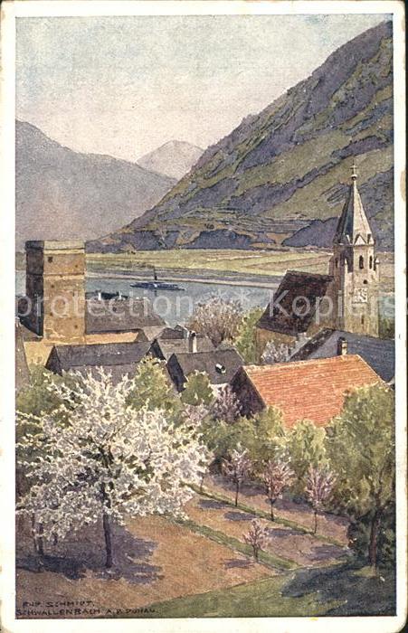 Schwallenbach Kirche Kuenstlerkarte