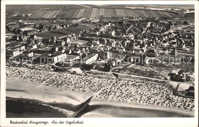 Wangerooge Nordseebad Fliegeraufnahme