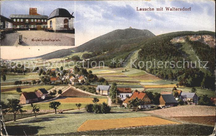 Waltersdorf Zittau Lausche Gesellschaftsplatz