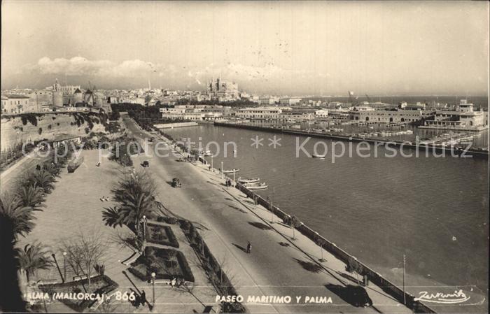 Mallorca Paseo Maritmo Y Palma