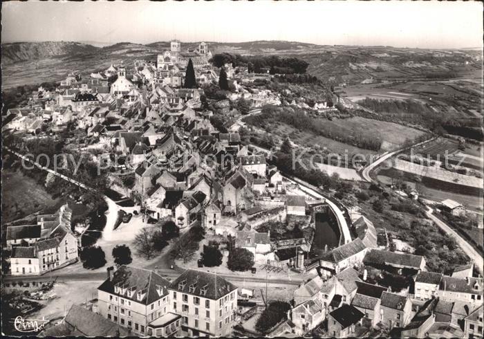 Vezelay Fliegeraufnahme