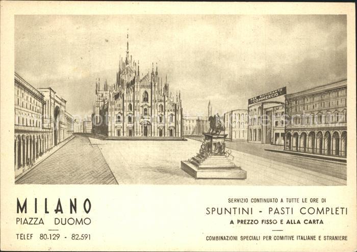 Milano Piazza Duomo