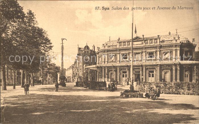Spa Liege Salon des petitis jeux et Avenue du Marteau