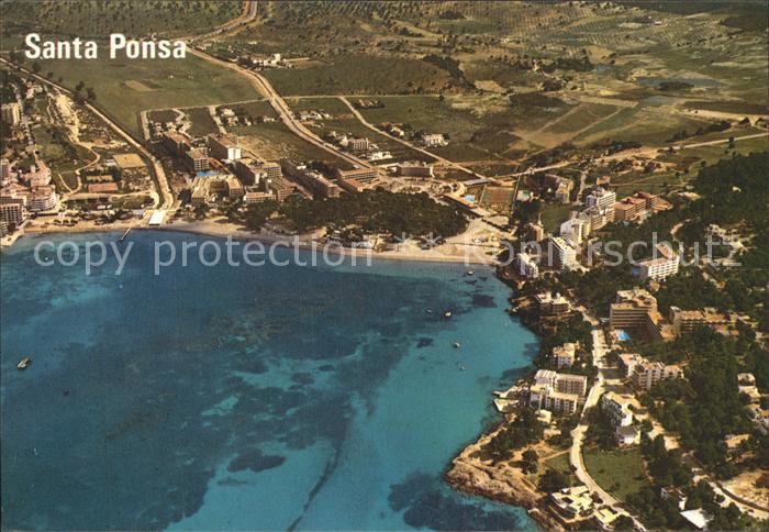 Santa Ponsa Mallorca Islas Baleares Fliegeraufnahme