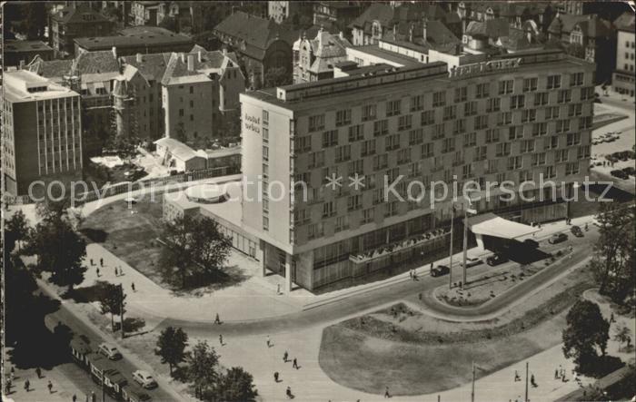 Poznan Posen Hotel Merkury Fliegeraufnahme