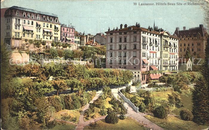 Lausanne VD Hotels Beau Site et Richemont