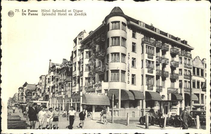La Panne Veurne Hotel Splendid et Digue