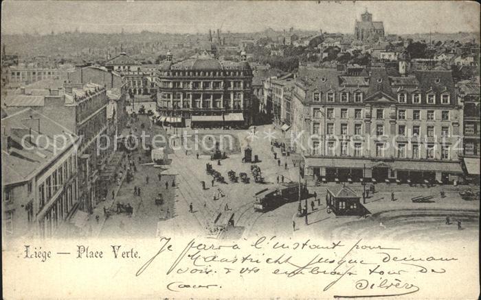 Liege Luettich Place Verte