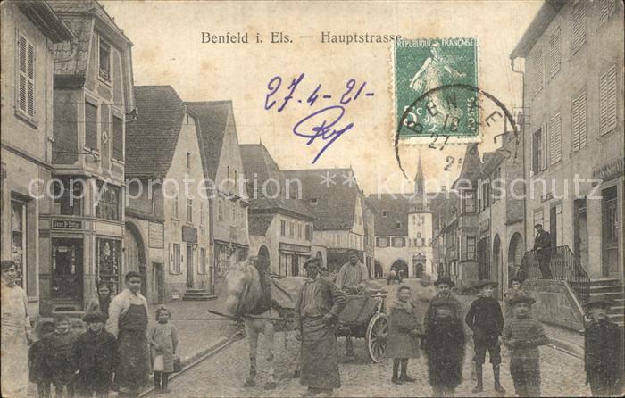 Benfeld  Bas-Rhin Hauptstrasse