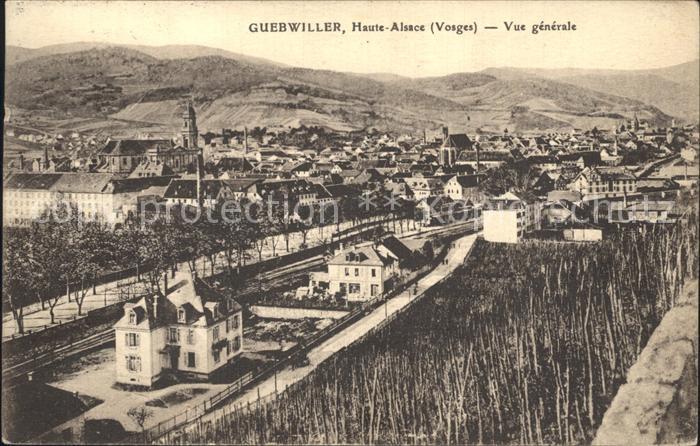 Guebwiller Elsass Vue generale