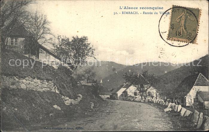 Rimbach-pres-Guebwiller Entree du Village