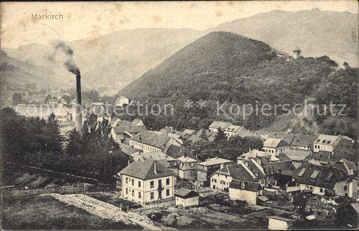 Markirch Teilansicht Vogesen