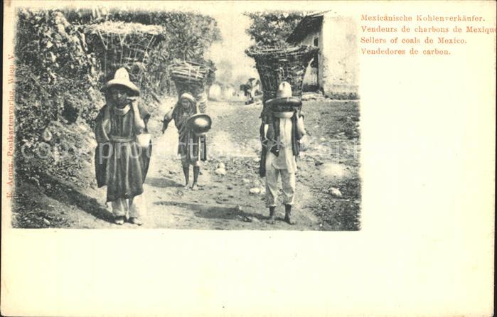 Mexico Mexikanische Kohlenverkaeufer