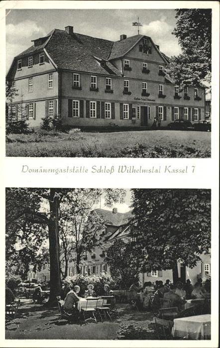 Kassel Domaenengaststaette Schloss Wilhelmstal am Schlosspark