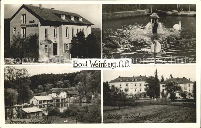 Bad Weinberg Kurhaus Schwanenteich Schloss Dachsberg Pension