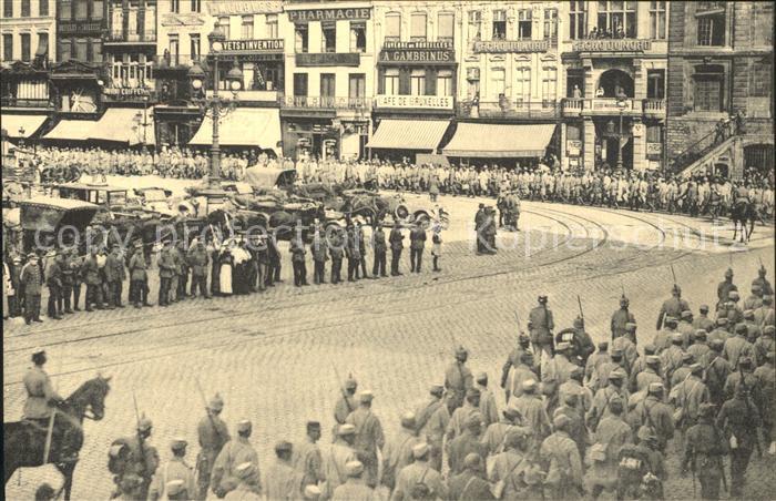 Lille Antwerpen Transport franzoesischer Gefangener