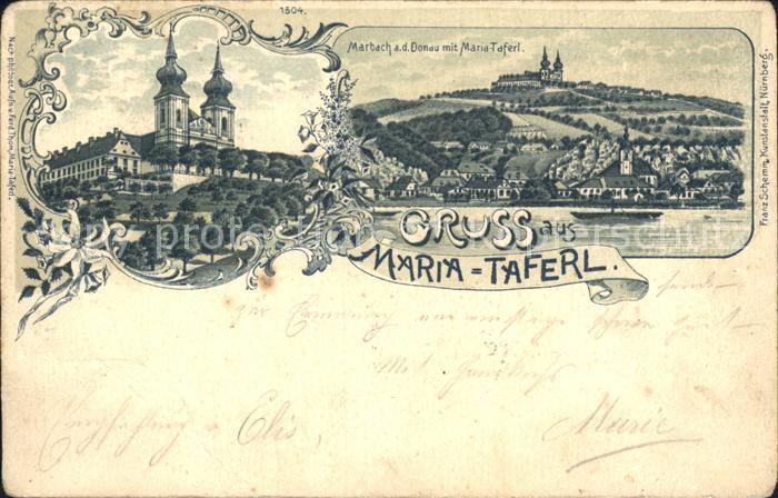 Maria Taferl Wallfahrtskirche Panorama