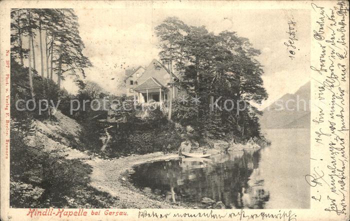 Gersau Vierwaldstaettersee Kindli Kapelle