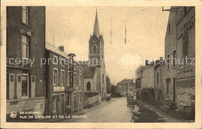 Beauraing Rue de l'Eglise et de la Grotte