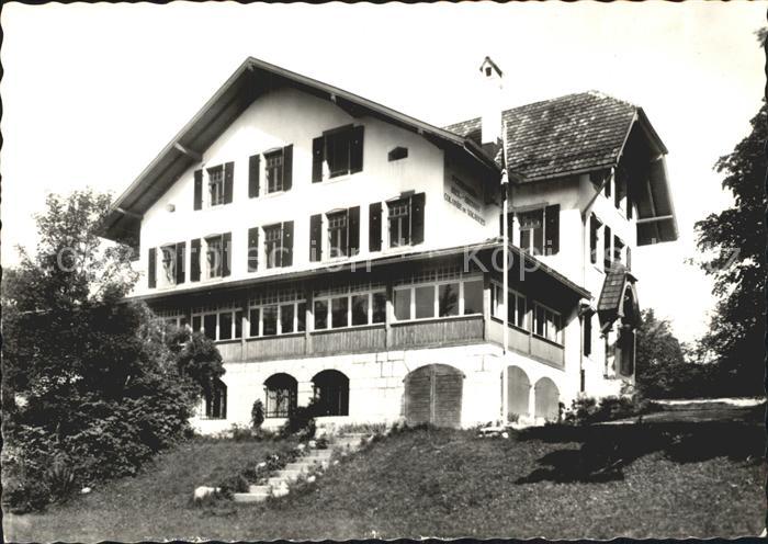 Mont Soleil Heim der Ferienkolonie Biel Stadt