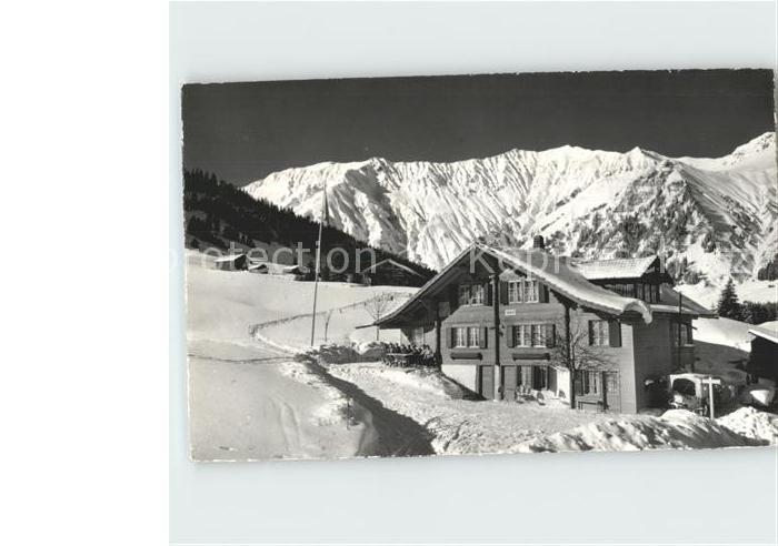 Adelboden Pension Restaurant Skiheim Gilbach