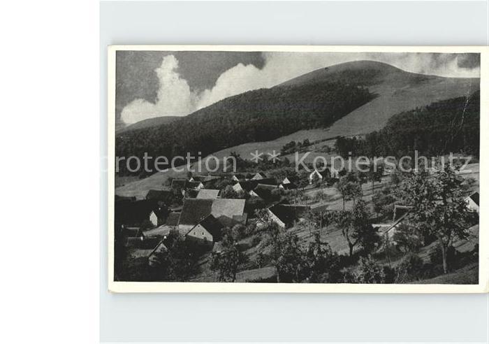 Wildflecken Kippelbach mit Ressberg