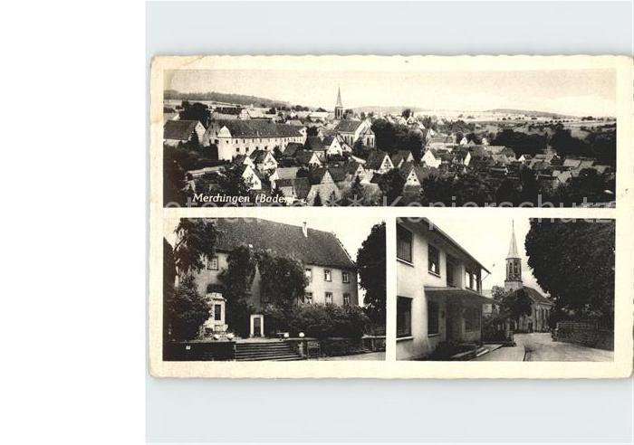 Merchingen Panorama Teilansichten