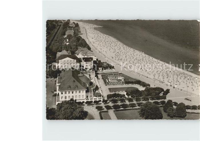 Travemuende Ostseebad Fliegeraufnahme