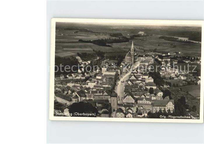 Neuoetting Fliegeraufnahme